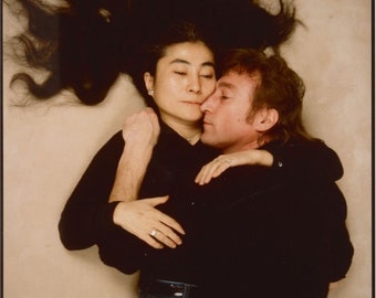 Magnete da frigo John Lennon e Yoko Ono