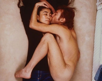 Magnete da frigo John Lennon e Yoko Ono