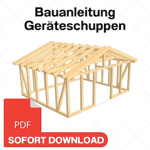 Instructions de construction de votre propre remise à outils PDF//Construisez votre propre plan de construction de remise à outils en bois//Instructions de construction de la remise à outils//Construisez votre propre plan de construction de remise à outils PDF
