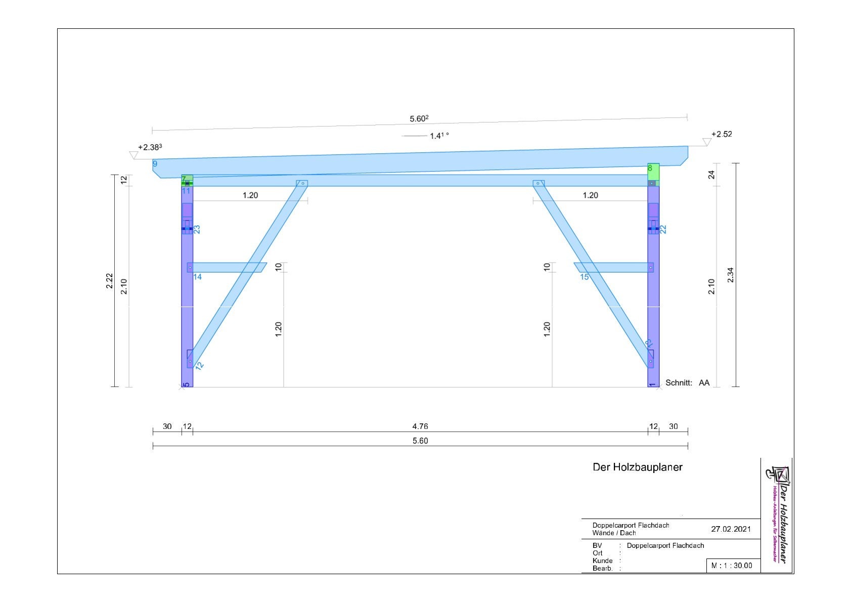 Carport Bauplan Pdf