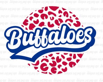Buffalo SVG PNG, Buffalo SVG Cricut, Buffalo School Mascot, Buffalo Svg Cutfile, Buffalo Logo, Buffalo T-Shirt, Buffalo Team, Cow Skin, Eps
