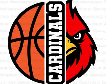 Cardinals SVG PNG, Cardinals Basketball, Cardinals SVG Cricut, Cardinals School Mascot, Cardinals Cutfile, Cardinals Logo, T-Shirt, Tumbler