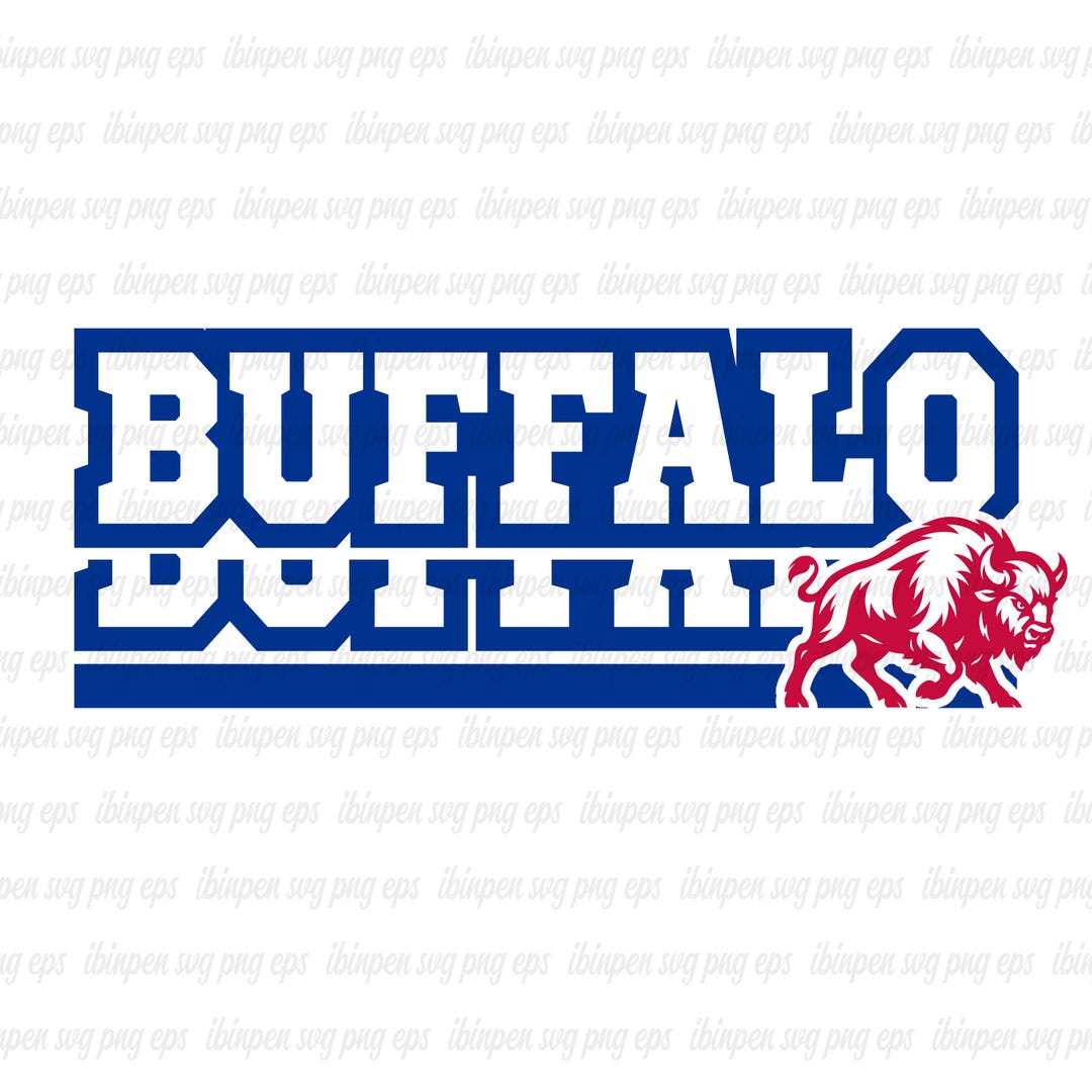 Buffalo SVG PNG, Buffalo SVG Cricut Cutfile, Buffalo Team, Buffalo ...