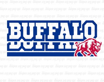 Buffalo SVG PNG, Buffalo SVG Cricut Cutfile, Buffalo Team, Buffalo School Mascot, Buffalo Logo, Buffalo T-Shirt, Sublimation, Tumbler, Eps
