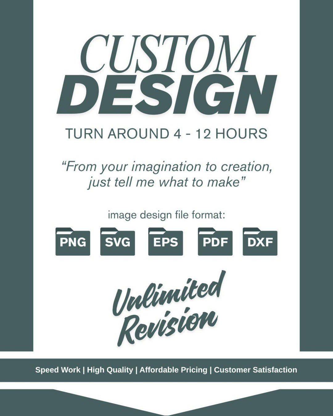 Custom Design Service, PNG, Custom Design Project, SVG Cutting File ...