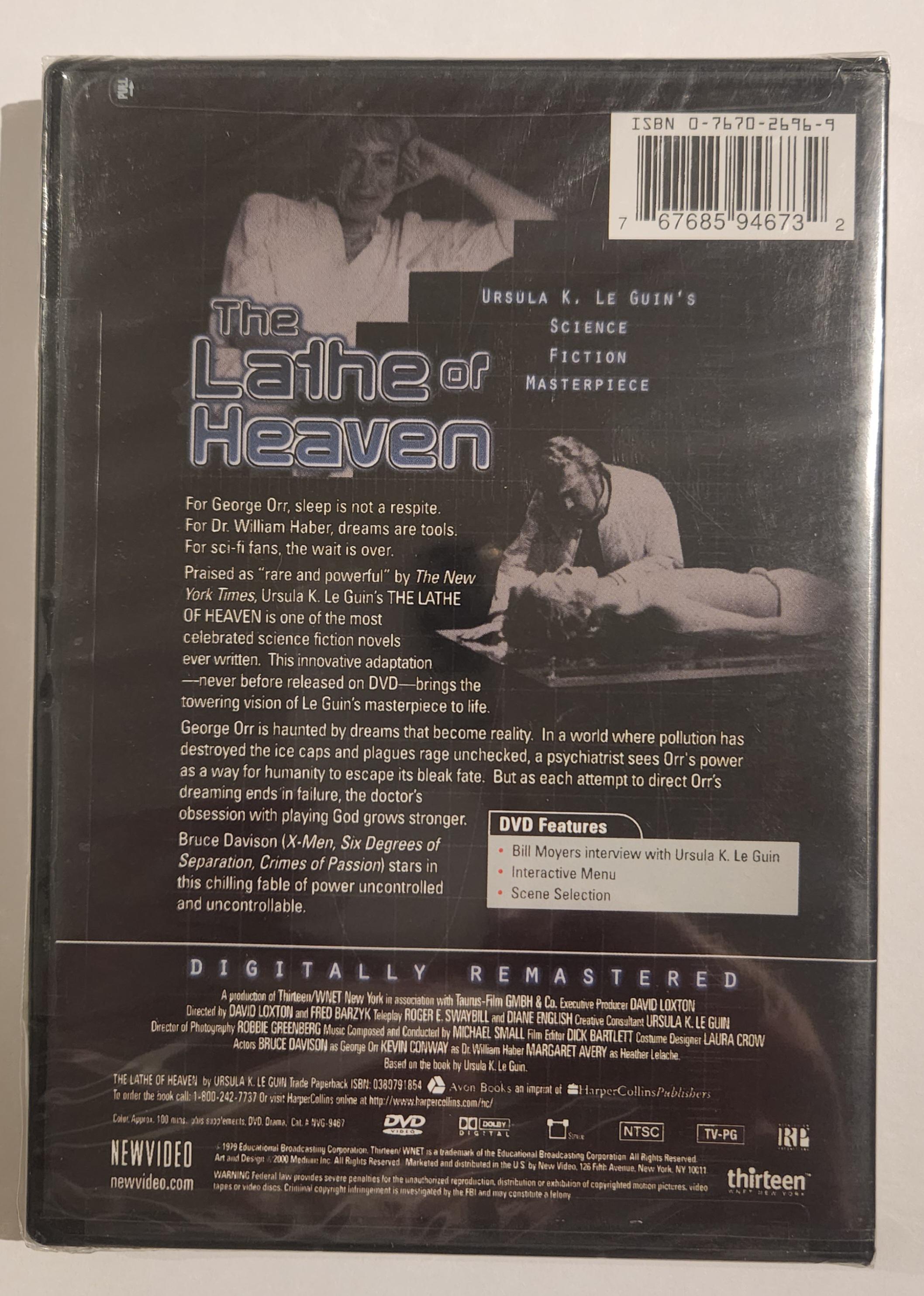 Amazon.com: The Lathe of Heaven [DVD] : Bruce Davison