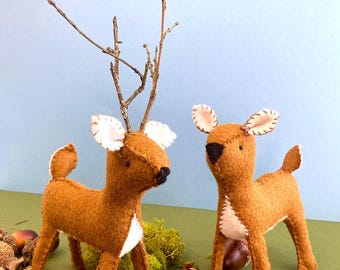 Mule Deer Felt Sewing Pattern Pdf