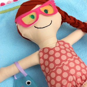 Make a Friend Megan Mermaid Doll Sewing Pattern image 3