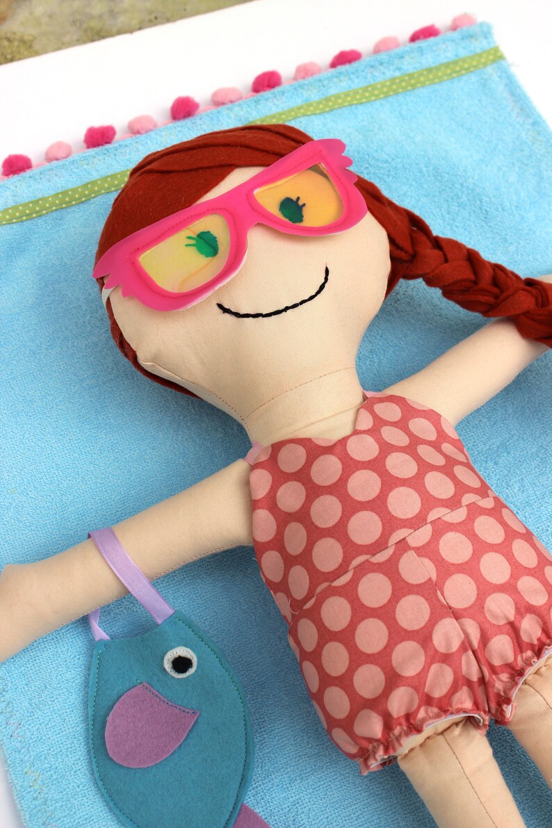 Make a Friend Megan Mermaid Doll Sewing Pattern image 3