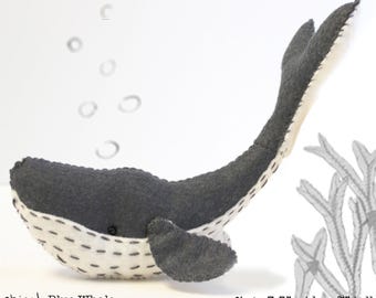 Blue Whale Felt Sewing Pattern Pdf