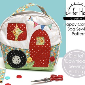 Sewing Pattern -  Happy Camper Bag