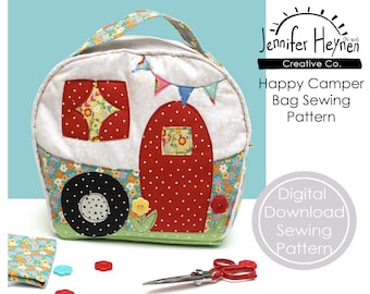 Sewing Pattern -  Happy Camper Bag
