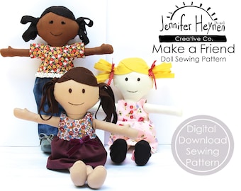 Make a Friend Doll Pattern