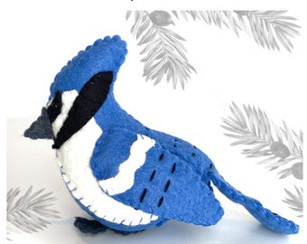 Blue Jay Felt Sewing Pattern Pdf