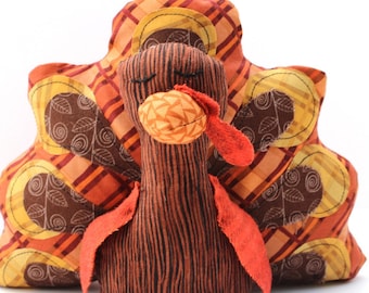 Tom Turkey Softie/Pin Cushion Sewing Pattern