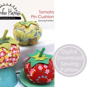 Tomato Pin Cushion PDF Sewing Pattern