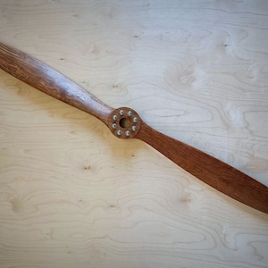 Propeller wooden vintage aviation