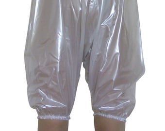 PVC Bloomers Sissy Pants Knickers SHINY BLACK Baggy Panties Plastic PVC Bloomers Sissy Pants Knickers SHINY BLACK Baggy Panties Plastic