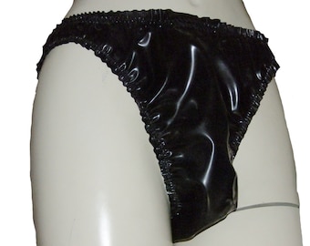 Pure Latex Mens Briefs Posing Pants Shiny Black Slips Rubber Shaped S M Pure Latex Mens Briefs Posing Pants Shiny Black Slips Rubber Shaped S M