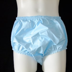 Glass Clear PVC Pants panties Knickers. Full Style Elasticated