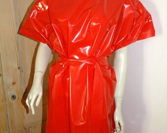 strapless open back dress Red Lace Midi Length Short Sleeves Qipao Dress-Modern Chinese Cheongsam  Dress  Oriental Me