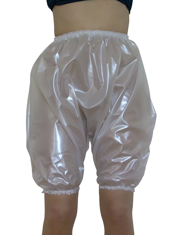 PVC Transparent Plastic Trousers Jogging Pants Glass Clear