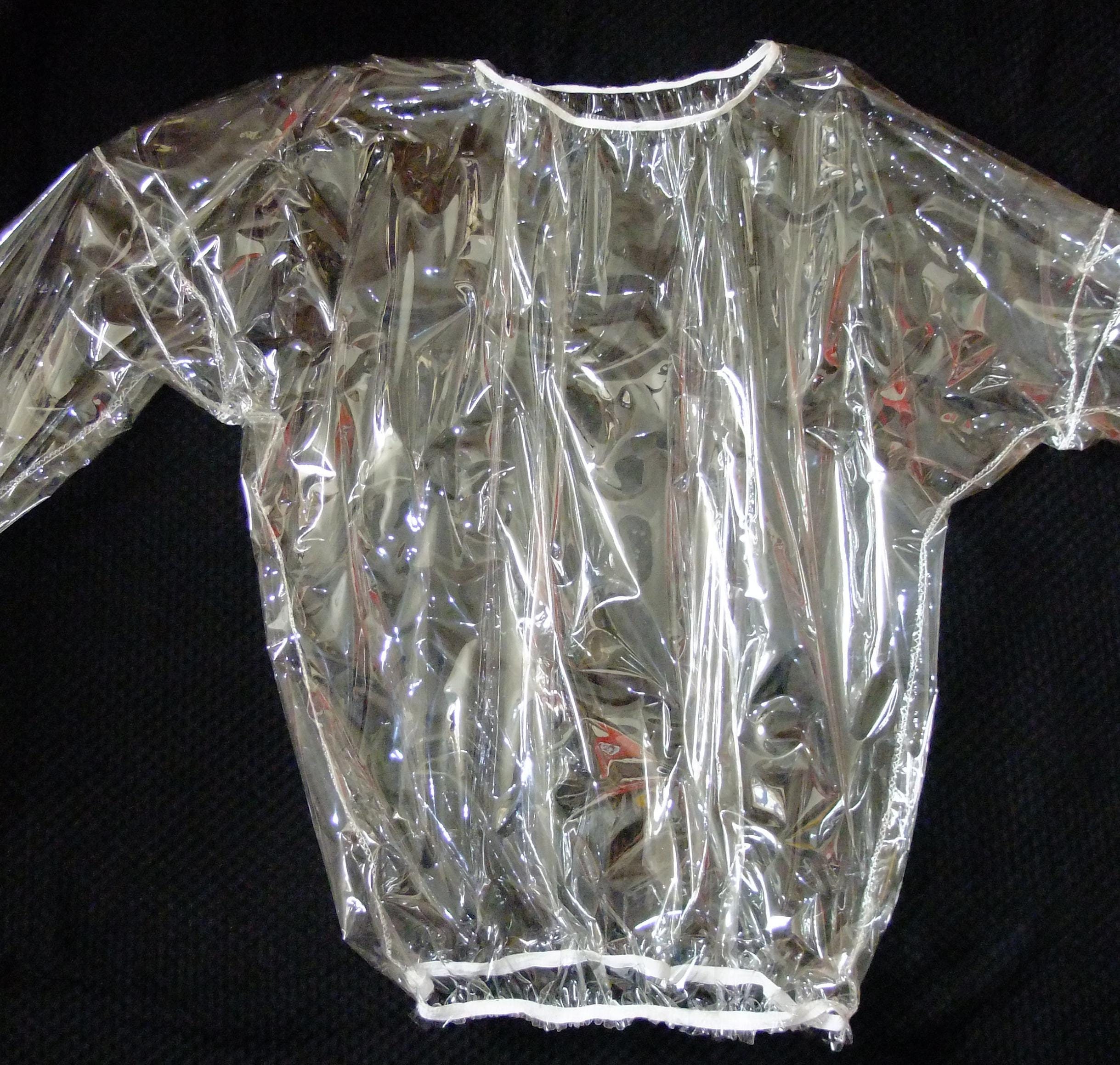 Clear PVC Pullover Top: Unisex Long Sleeve Plastic Shirt - Etsy