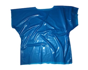 Latex Tee Shirt Top - Loose Fit Rubber from UK Supplier - Handmade Rubberwear in Different Colours