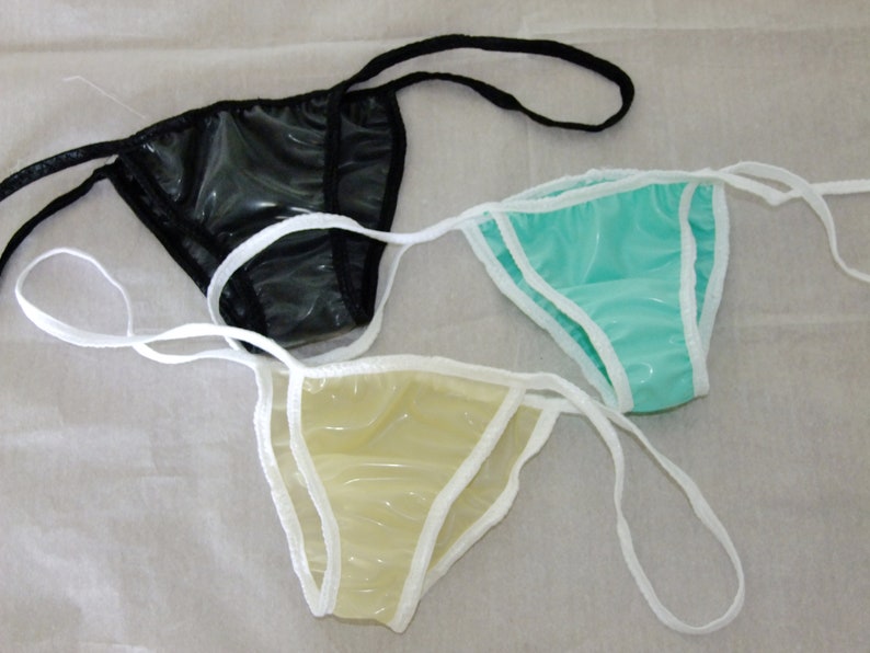 Pure Latex Rubber Mini Briefs Skimpy Tanga Panties Pants Etsy Canada