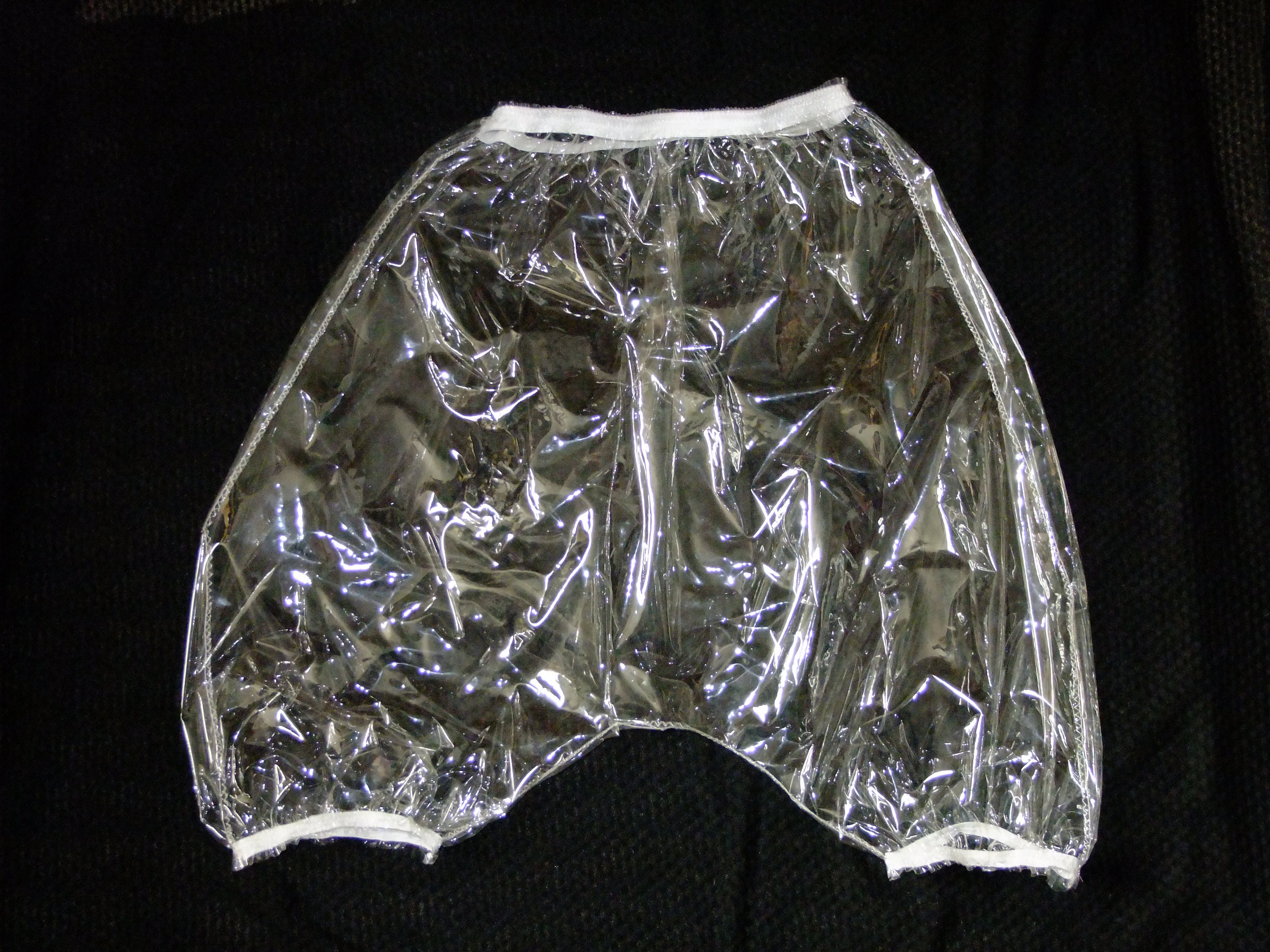 Clear PVC Directoire Knickers Bloomers See Through Plastic Etsy Ireland