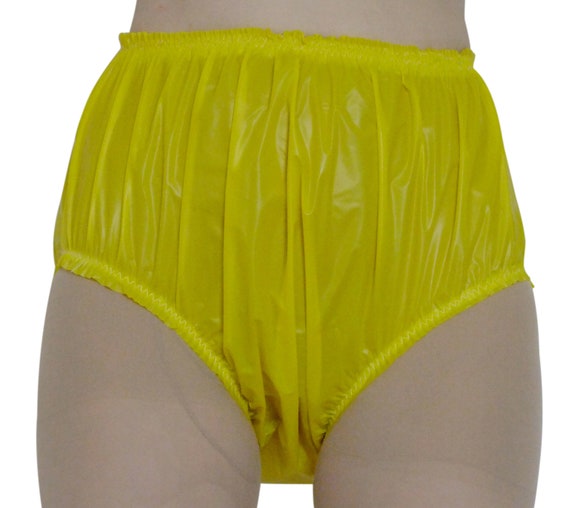 Full PVC Knickers / Pants / Panties / Diaper Cover. Semi Clear, Soft  Yellow. Plastic Underwear. 4 Sizes. -  Canada