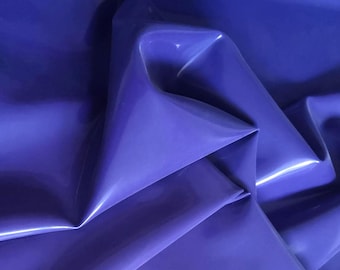 Lámina de látex de caucho morado: tejido de 0,4 mm para confección de ropa