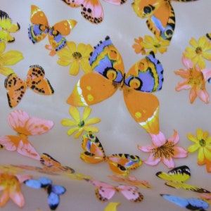 Watercolor Butterfly Print Men's Joggers