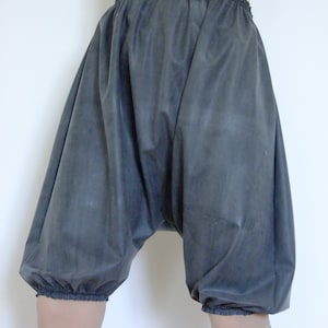 Rubber Underwear Latex Mix Directoire Briefs Panties Pants Long Leg