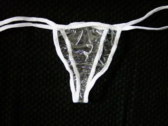 PVC Skimpy Panties Pants Knickers Tanga 