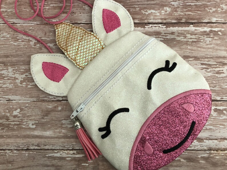 unicorn purse for little girls