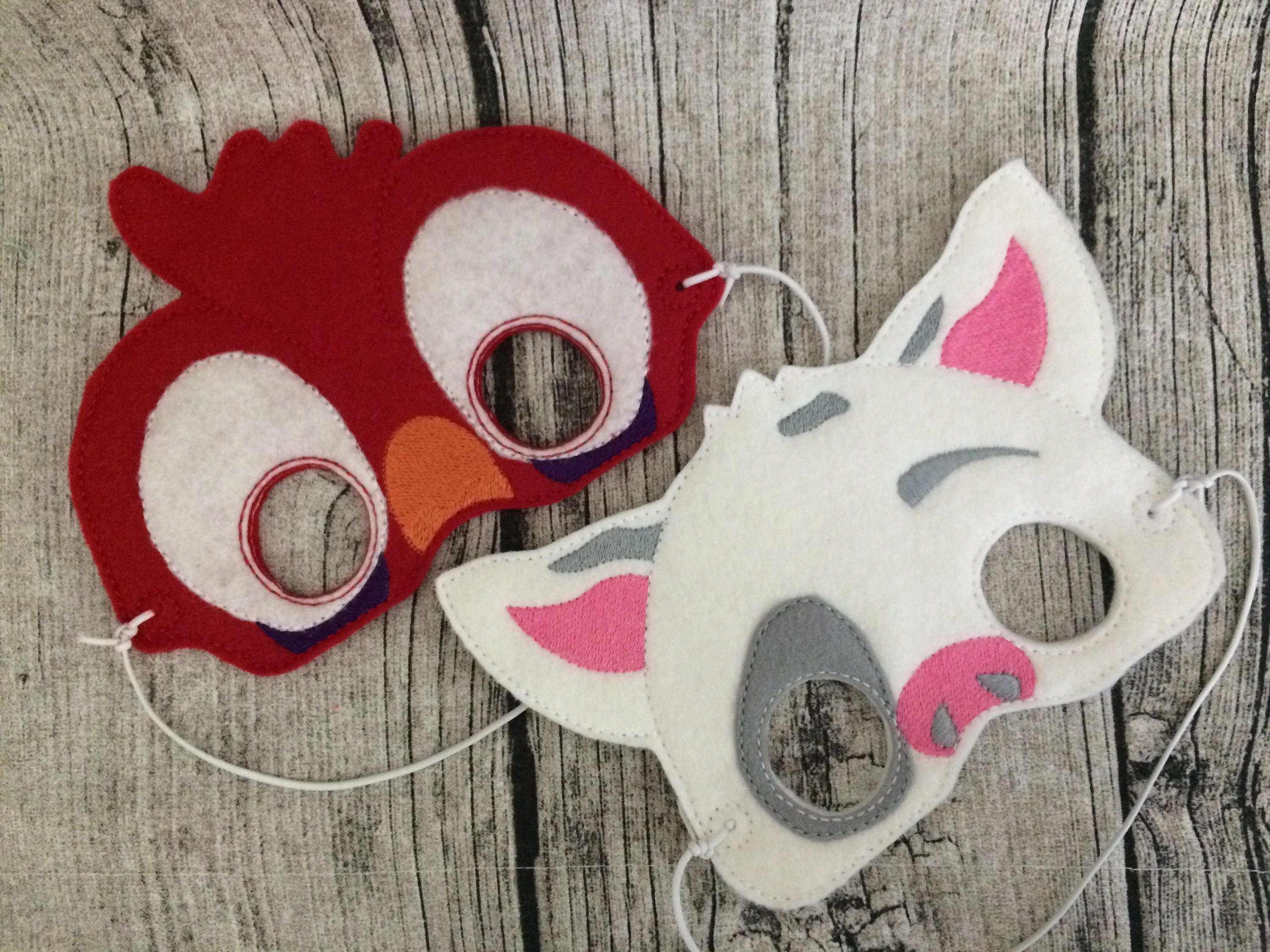 Moana Inspired Pua and Hei Hei Masks Pig Mask Silly Rooster | Etsy