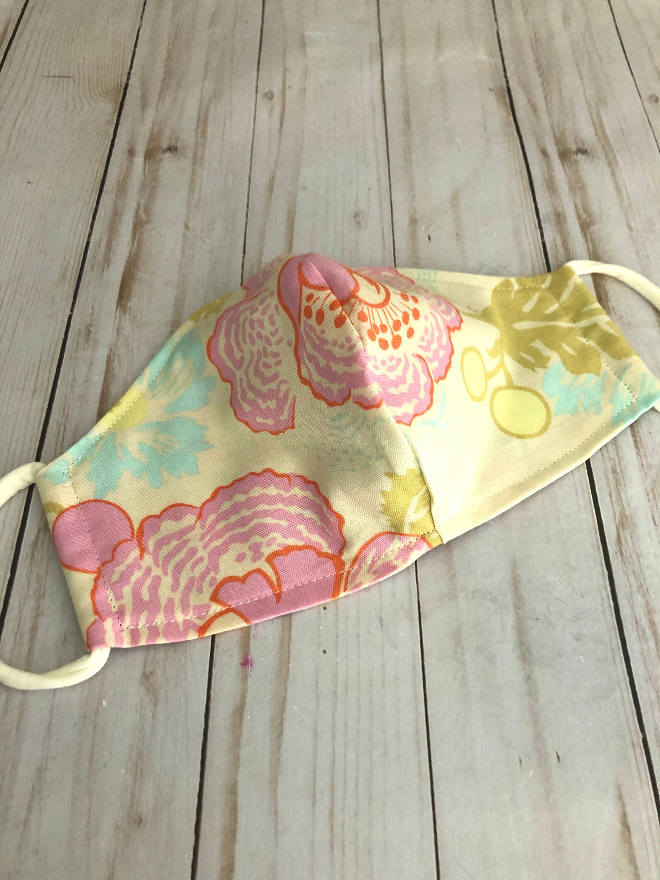 Ready to ship Reversible Face Mask, Reusable Cotton Face Mask, Washab…