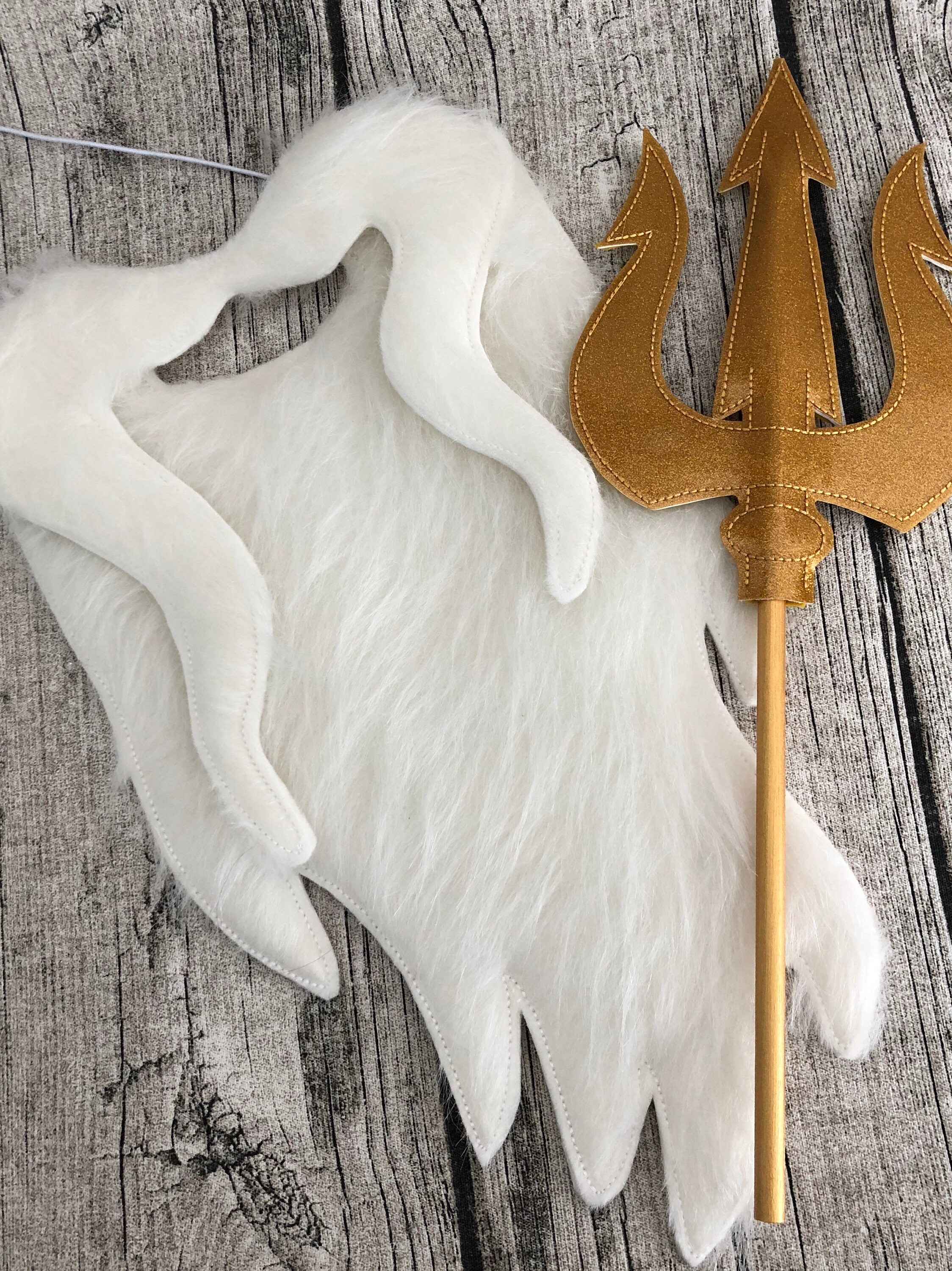 Adult King Triton Tiara Crown or Trident Ursula Costume Etsy