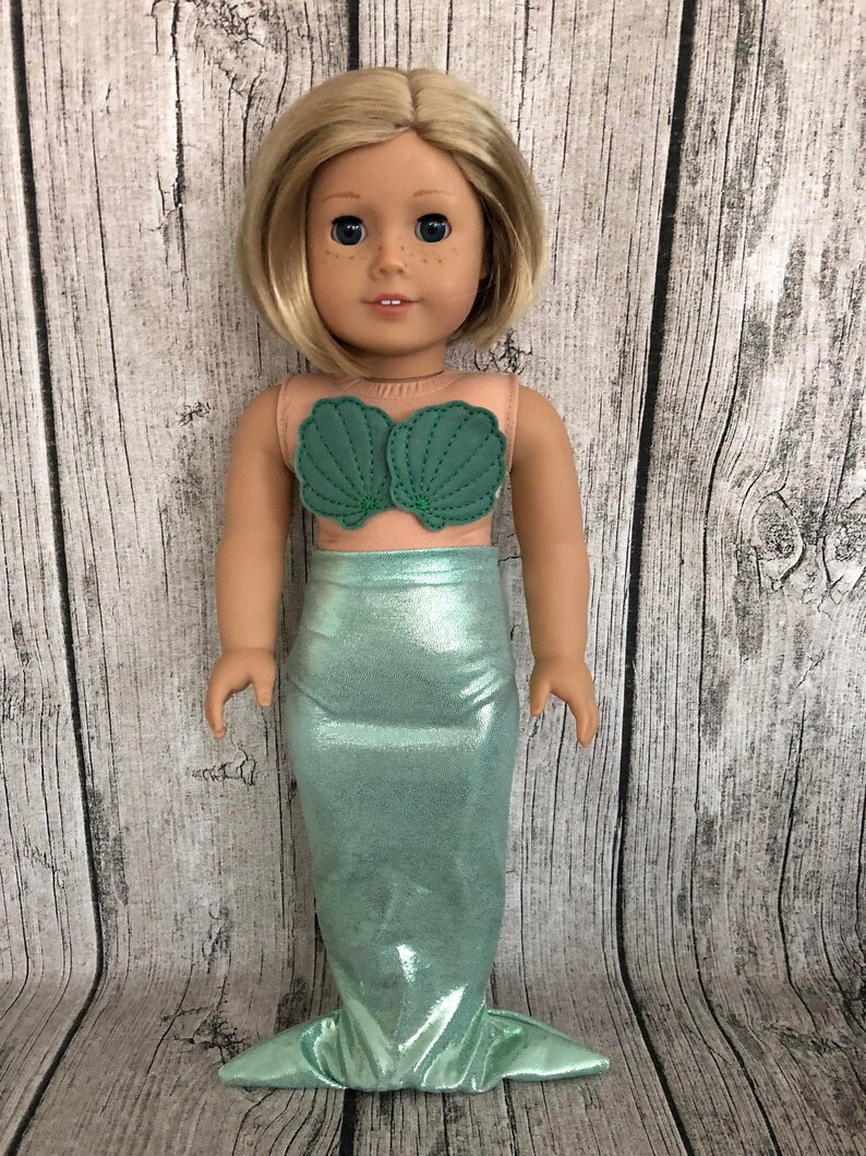 18 inch doll mermaid costume