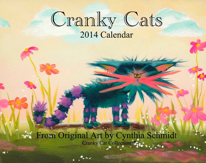 CRANKY CAT CALENDAR A Full Year of Cranky Cats. Etsy