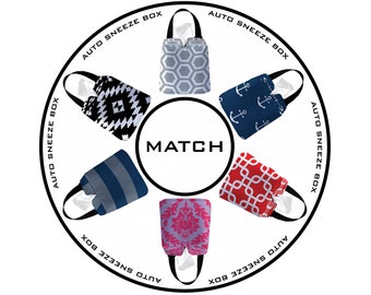 Kopfstütze Auto Sneeze Box - CUSTOM MATCH - Auto Zubehör Automobile Caddy Gewebe Fall Tissue Box Cover Car Tissue