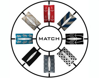 Auto Sneeze - CUSTOM MATCH - Visor Tissue Case/Cozy Car Accessory Organizer Travel