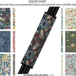 Copri cintura di sicurezza // AUTO PAD // Accessori per auto // Copri cintura di sicurezza - William Morris - Scegli la tua stampa - Movimento Arts and Crafts