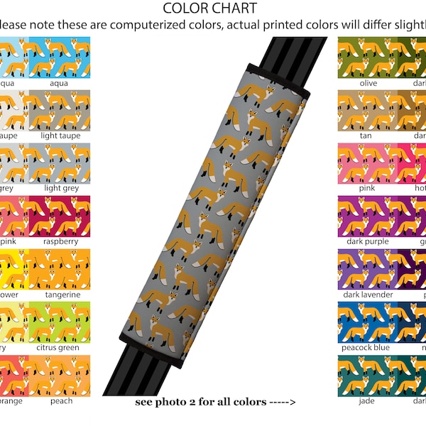 Seatbelt Cover Pattern Etsy