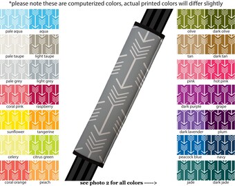 Seat Belt Cover // AUTO PAD // Car Accessories // seat belt pad - Arrows - Pick Your Own Color - Custom Customized seatbelt tribal navajo