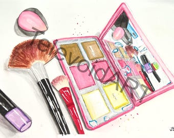 Get Ready With Me - Giclee Fine Art Print - 8x12”, Unframed