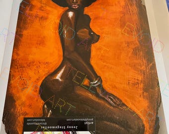 Orange Shine - Fine Art Print - 9x12” Unframed Giclee print