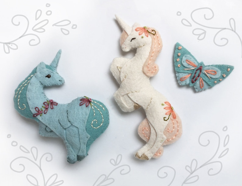 Fun Mini Felt Animals