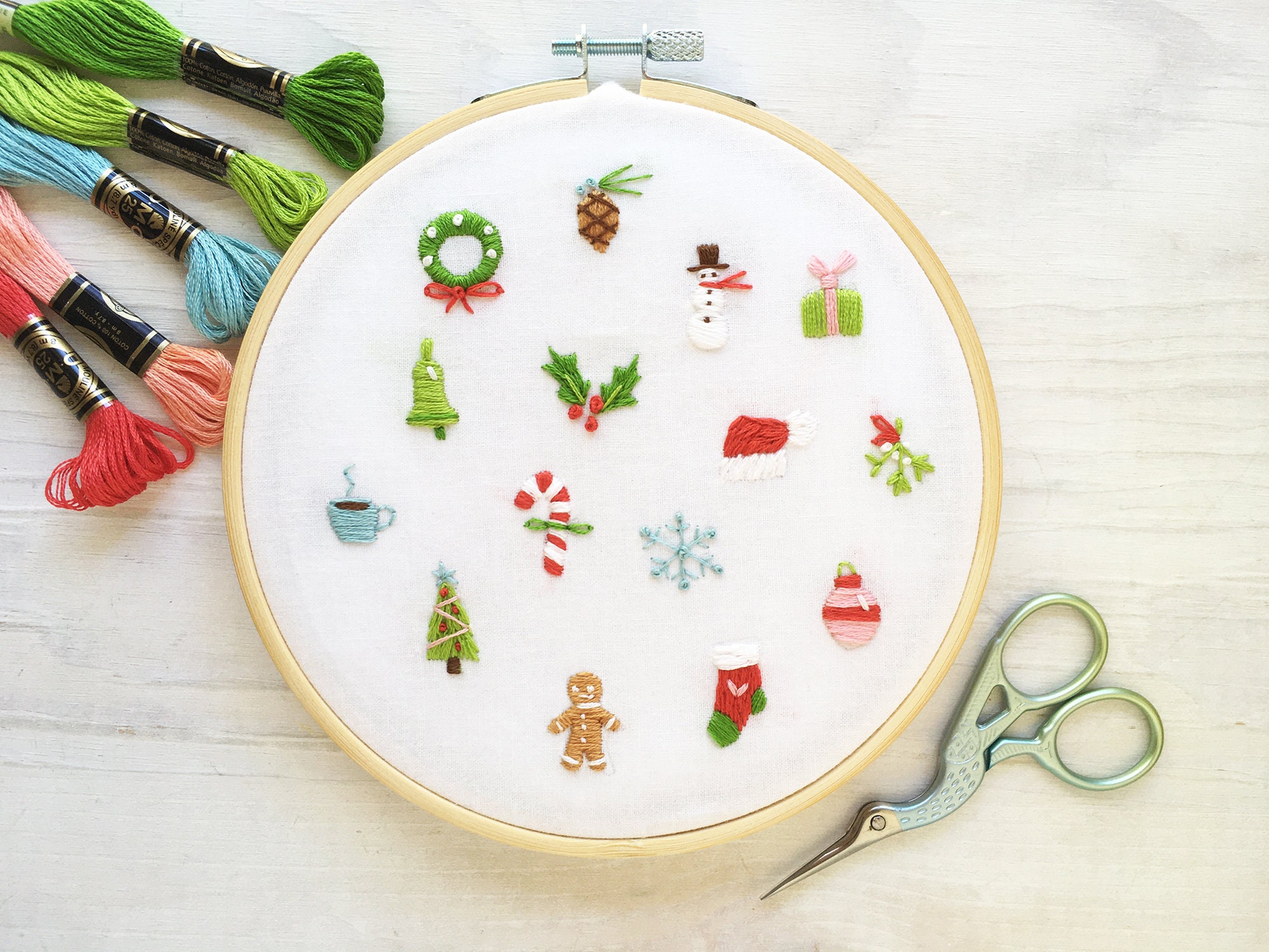 little dear tracks: The Easiest Way to Transfer Embroidery Patterns